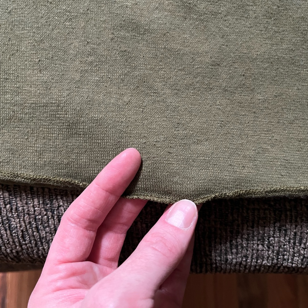Gaia Conceptions heavy hemp cotton Mimosa below knee skirt with pockets NEW - Picture 12 of 16